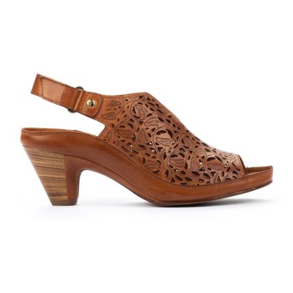 Women's Pikolinos JAVA Heels Sandals Brown | NZ P8Q3915